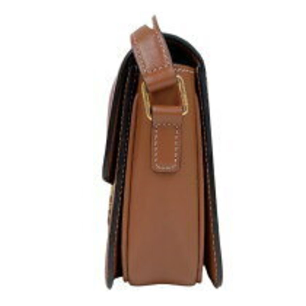 Celine Shoulder Bag Tan Triomphe Canvas Teen - Picture 11 of 11